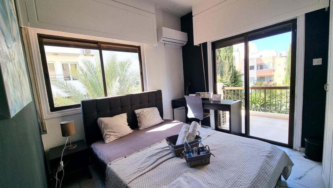 Cozy Beach Apt, Near Airport With 100Mbit Internet Larnaka Exterior foto